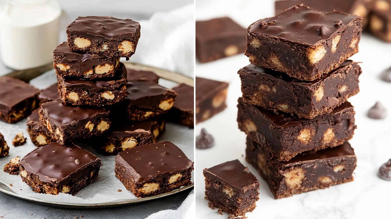 DIY Food gifts for Father's Day - Chocolate Tiffin