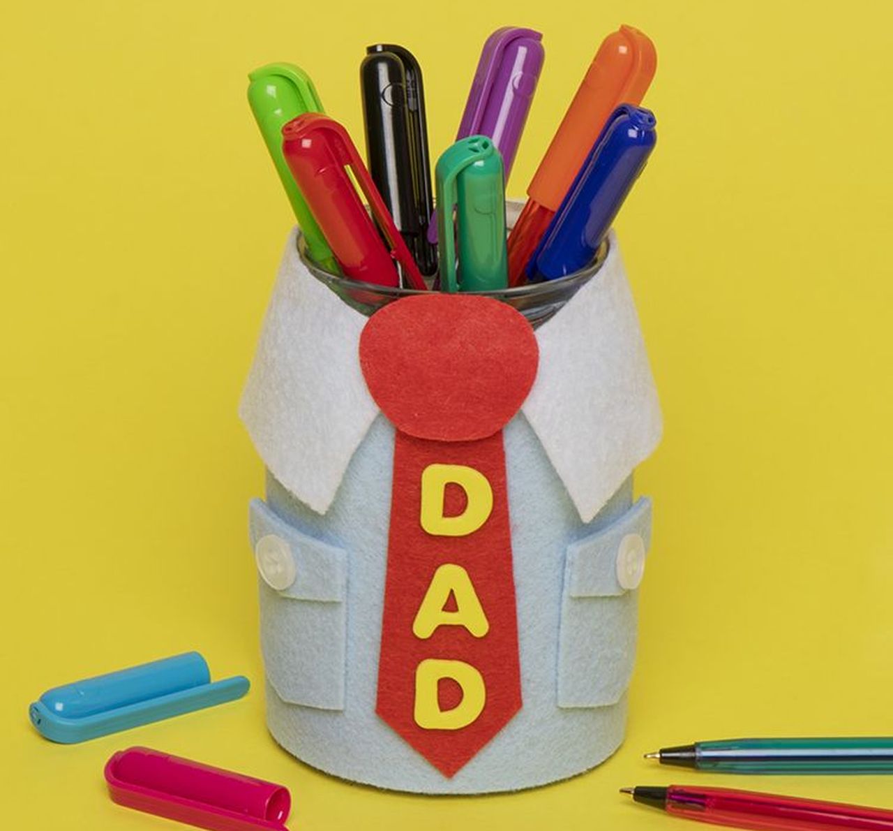 DIY Shirt Pen Pot