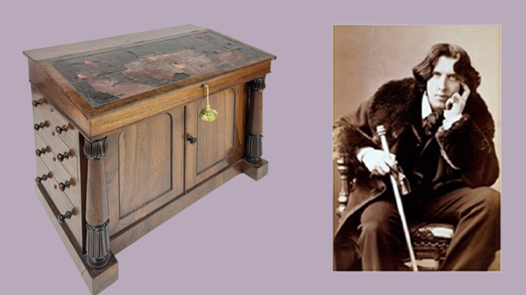 Oscar Wilde’s Writing Desk Goes Under the Hammer in Ireland