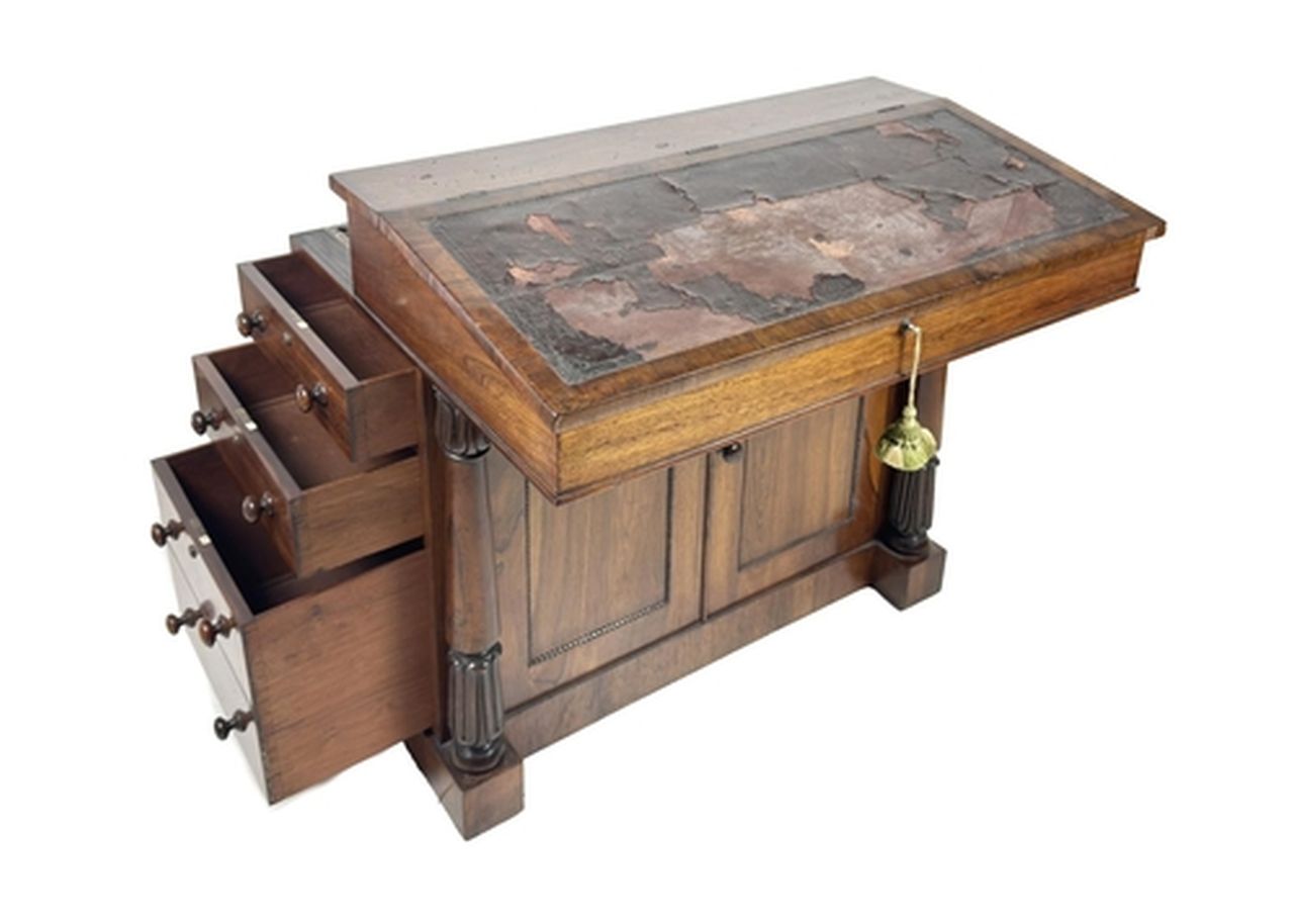 Davenport Desk of Oscar Wilde for Auction in Ireland