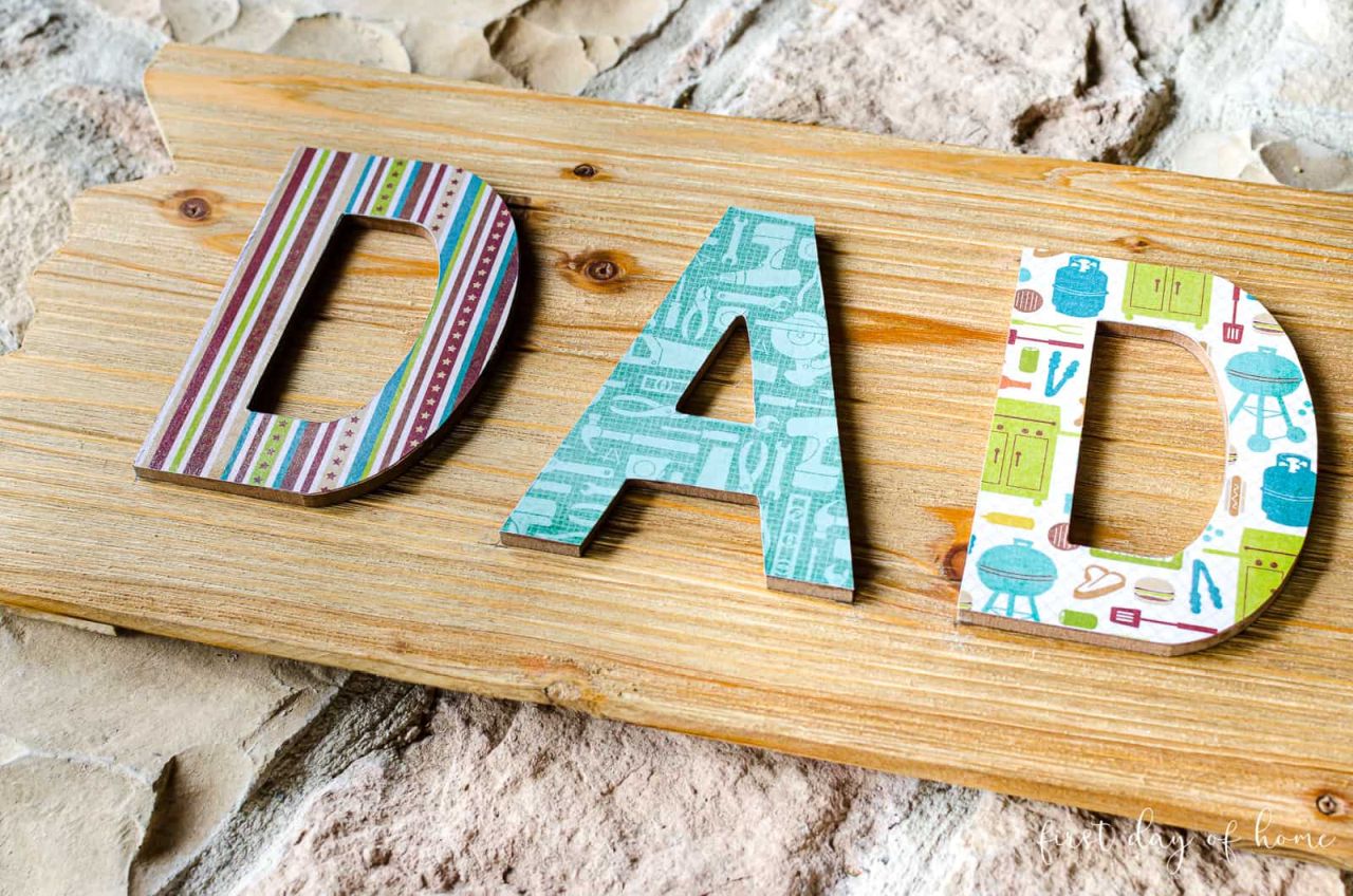 Decoupage Wood Signs