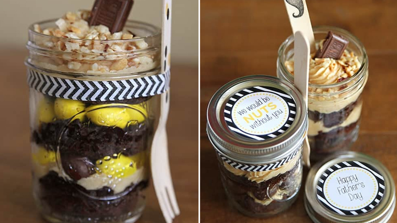 Easy Chocolate Dessert in a Jar