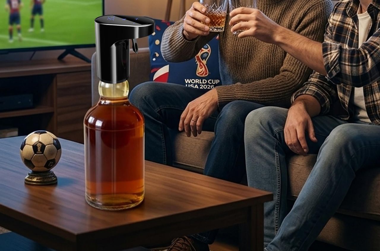 Electric Whiskey & Cocktail Dispenser