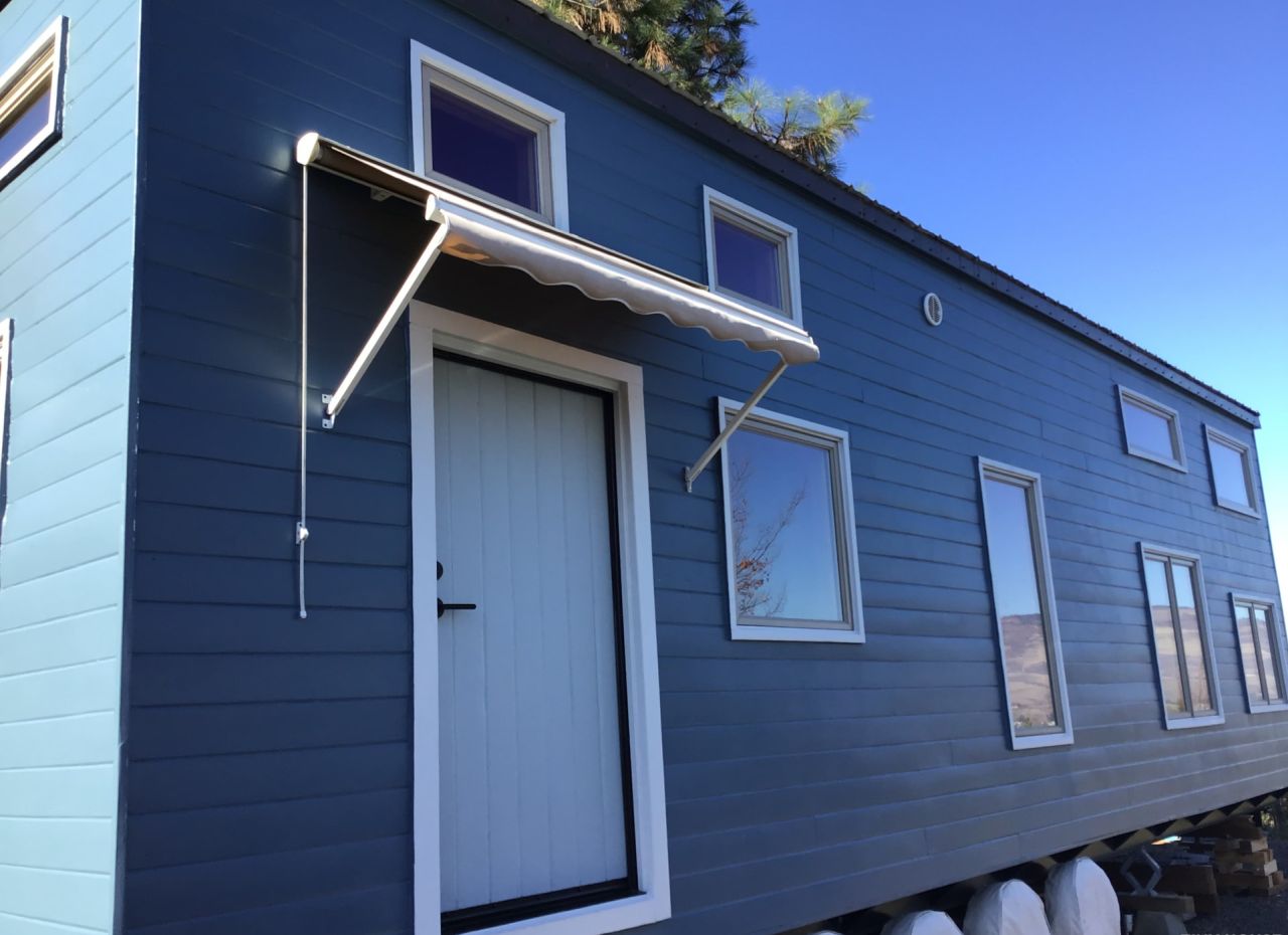 Exterior of 35ft Tiny House- 2