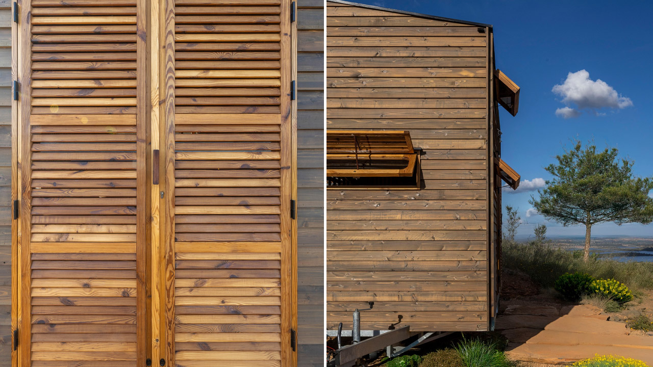 Exterior of Barca Tiny House