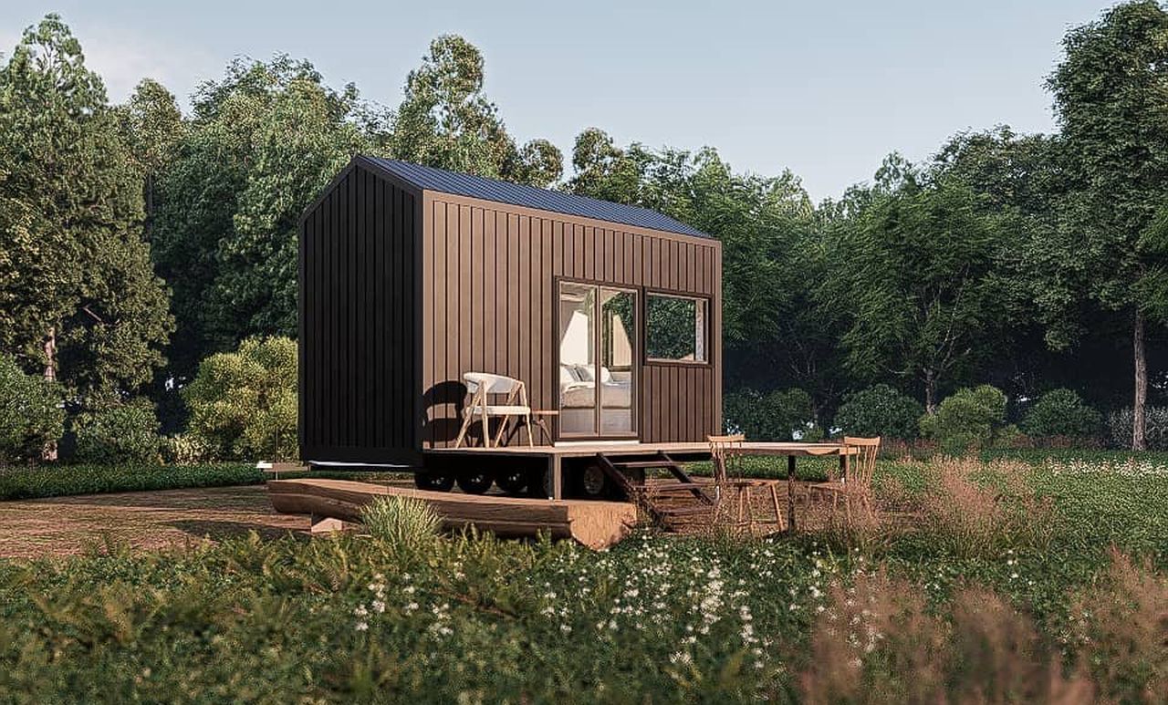 Exterior of Gumnut 5.0 Tiny House
