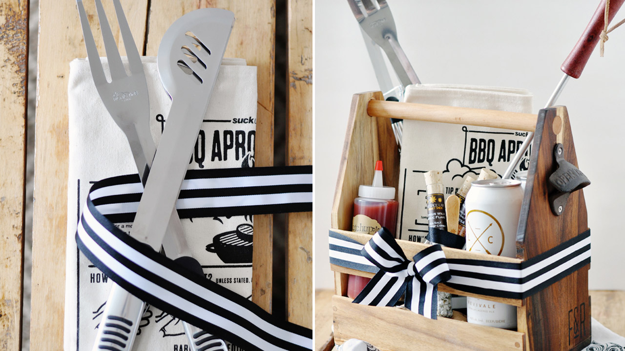 Father's Day DIY Gift Ideas -DIY Cookout Kit