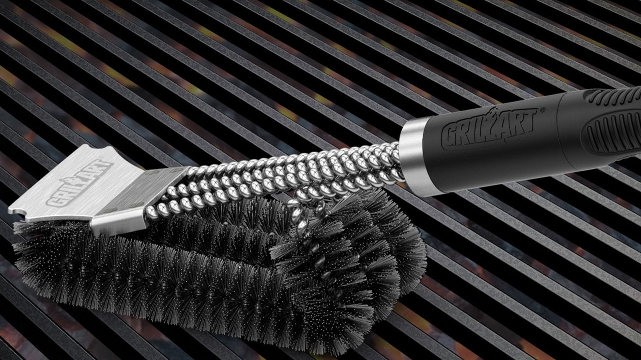 Father's Day Grill Gifts - Brush and Scraper