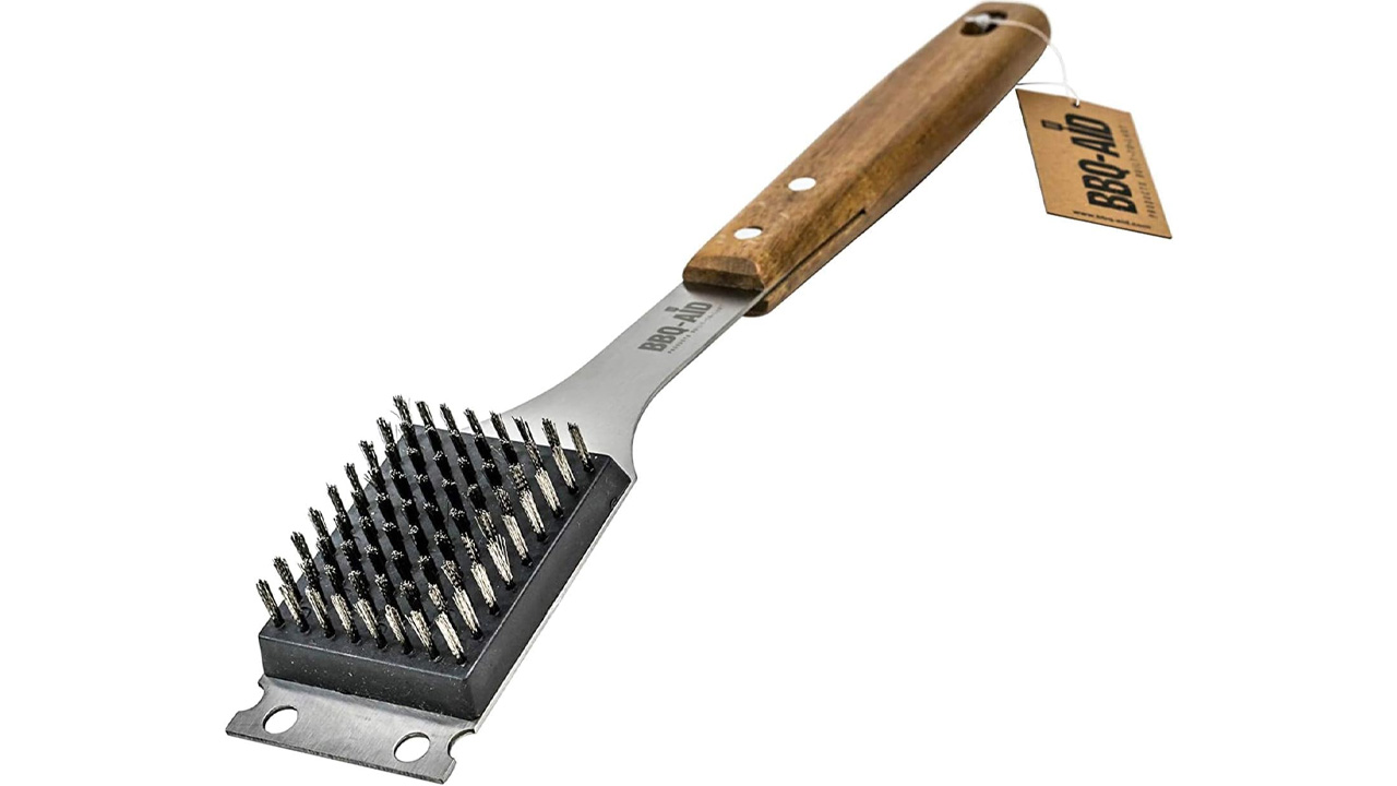 Father's Day Grill Gifts - Large Grill Brush and Scraper