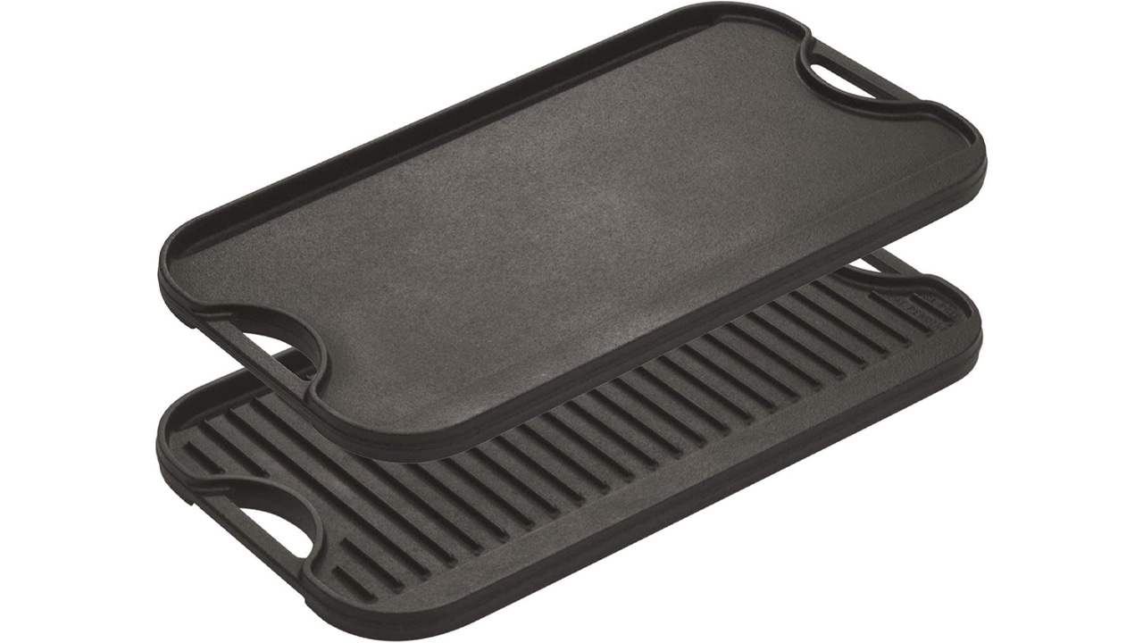Father's Day Grill Gifts - Lodge Pro-Grid Reversible Grill Griddle