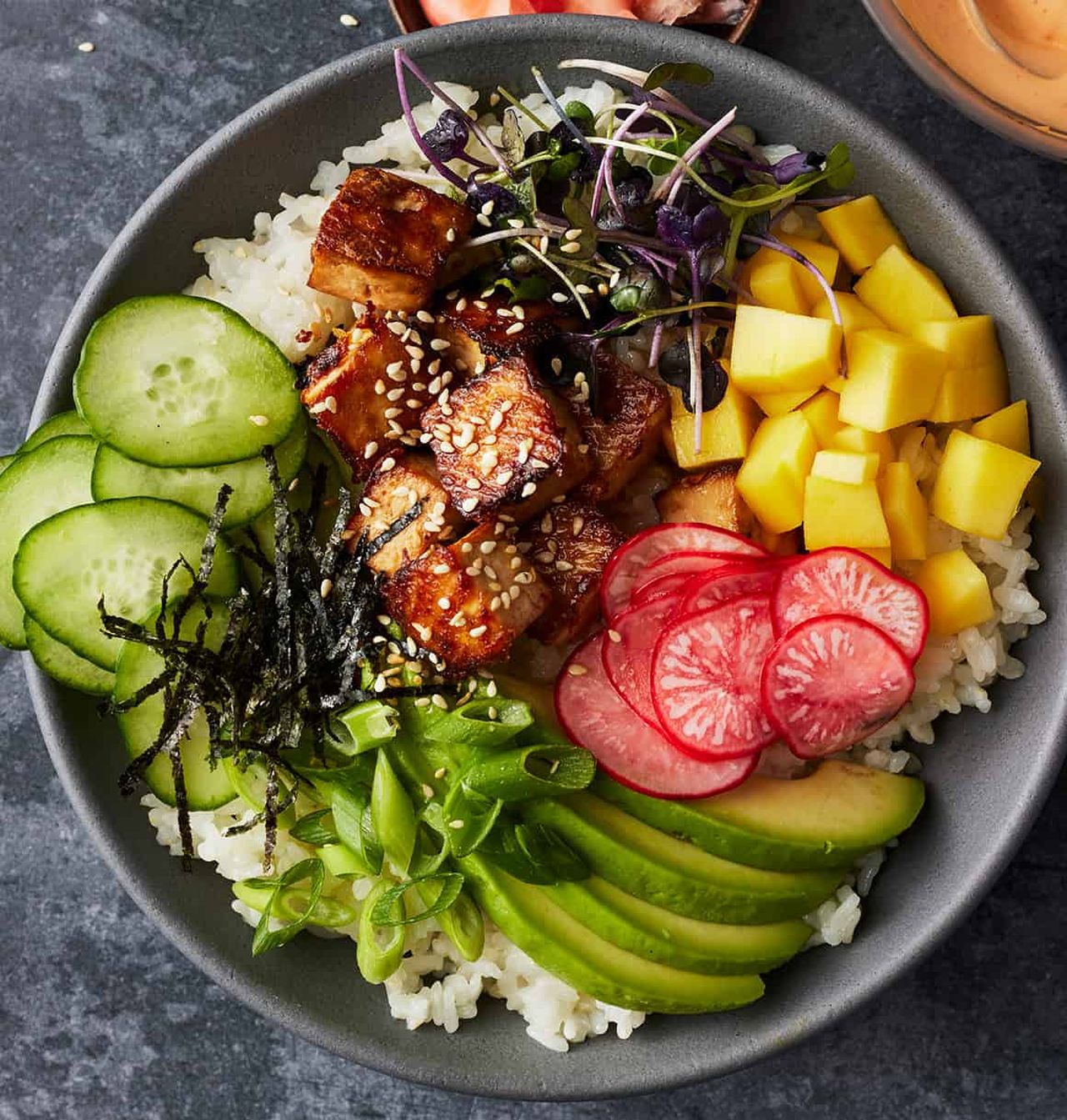 Father's Day Lunch Ideas- Sushi Bowl