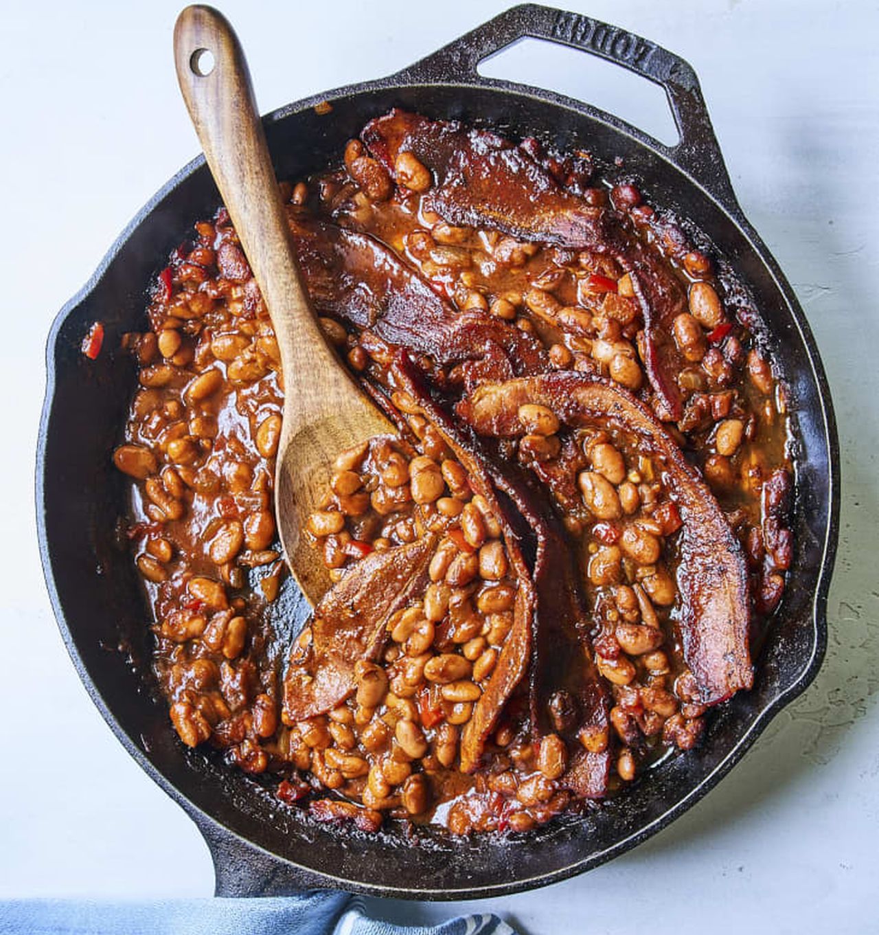 Father's Day Side Recipes- Bacon BBQ Baked Beans