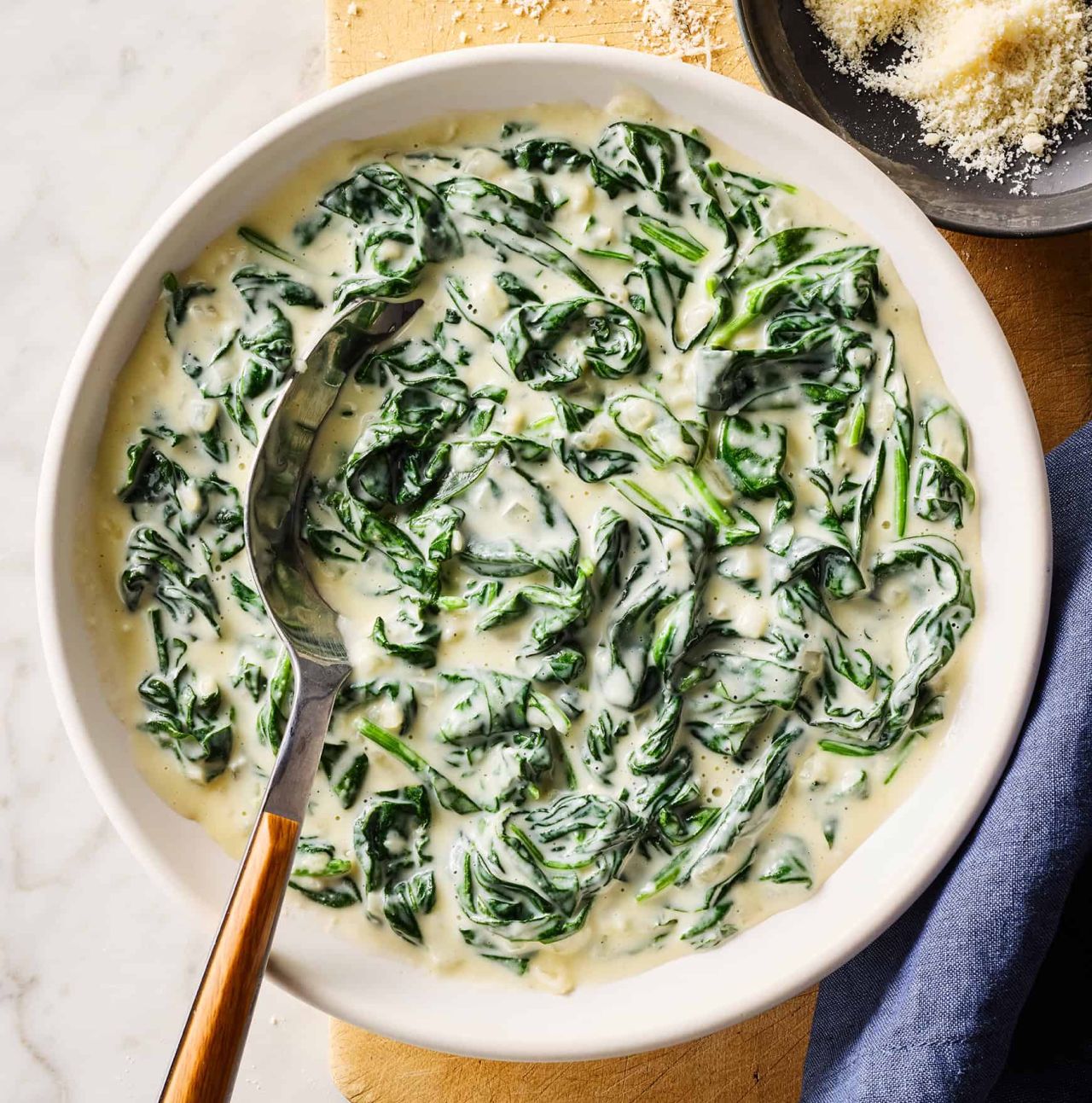 Father's Day Side Recipes- Creamed Spinach