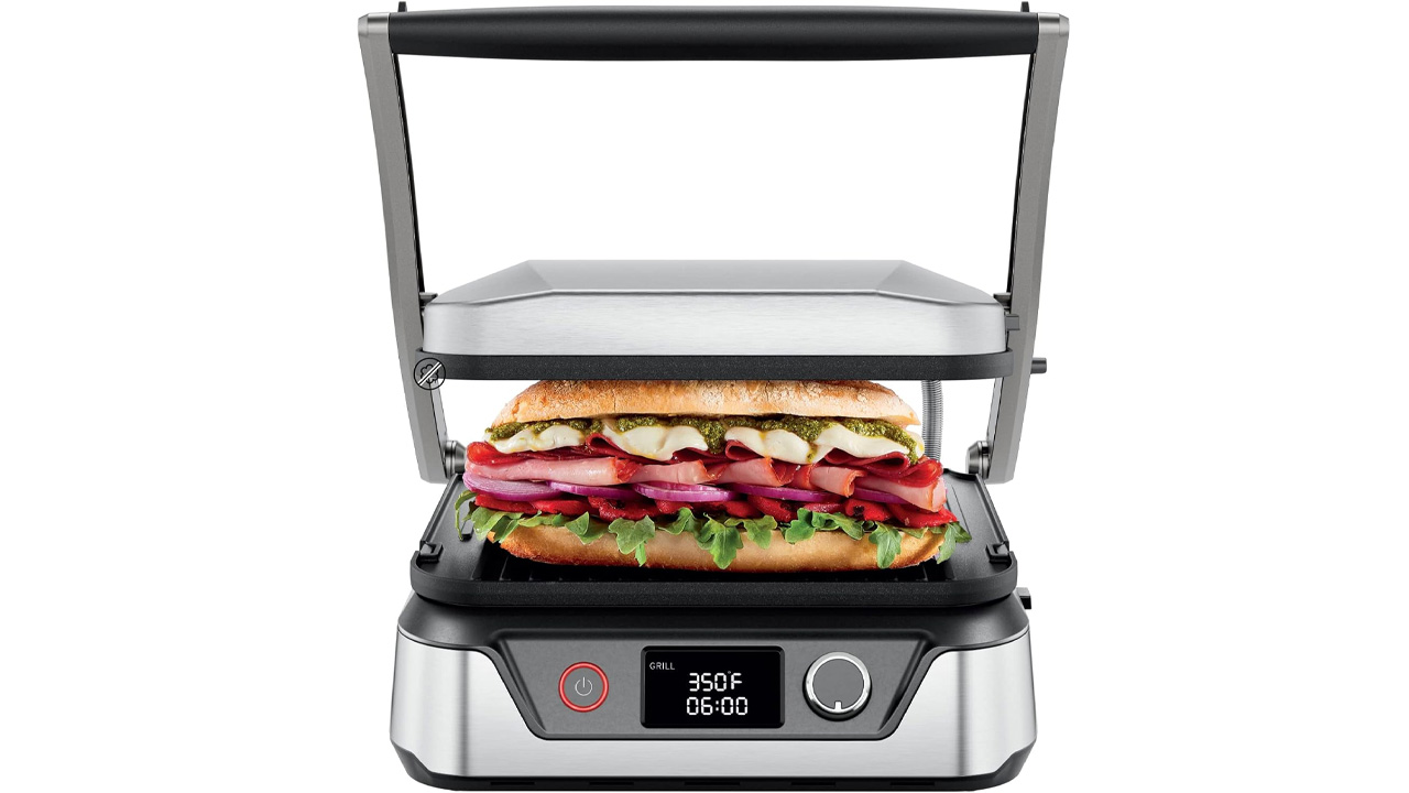 Father's Day gifts for chef dad - Chefman 5-in-1 Digital Panini Press