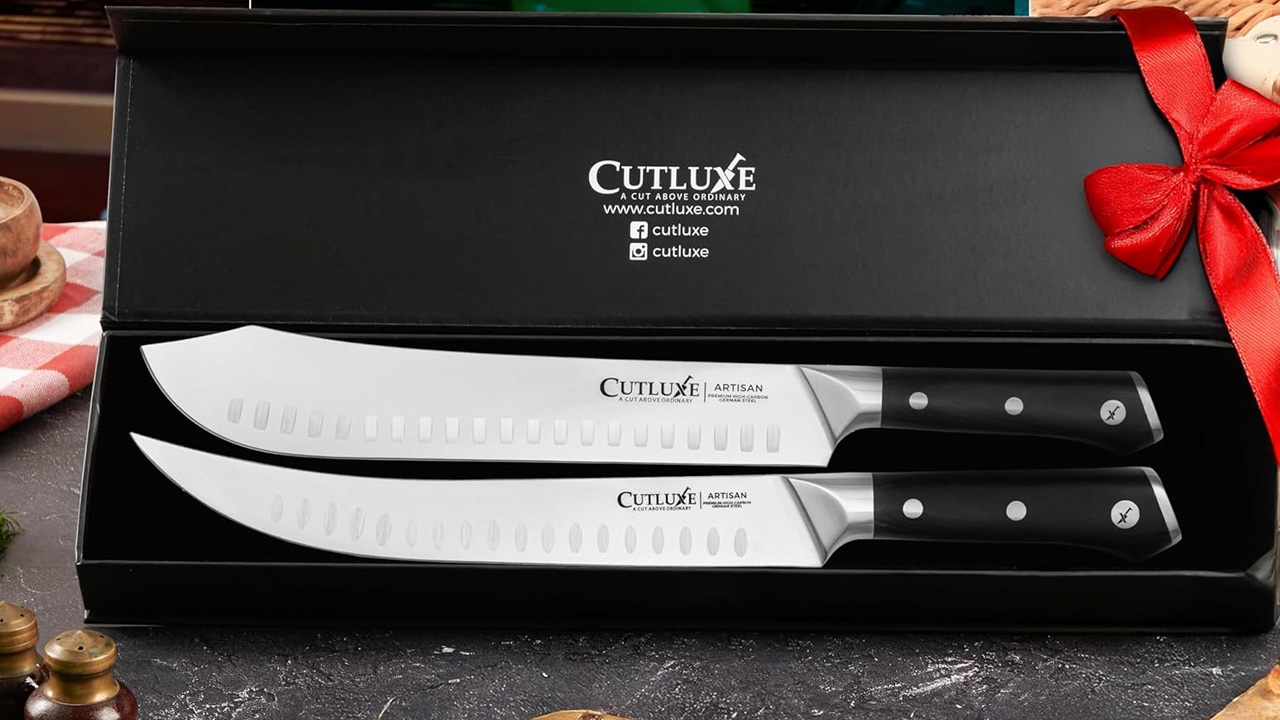 Father's Day gifts for chef dad - Cutluxe Butcher Knife Set