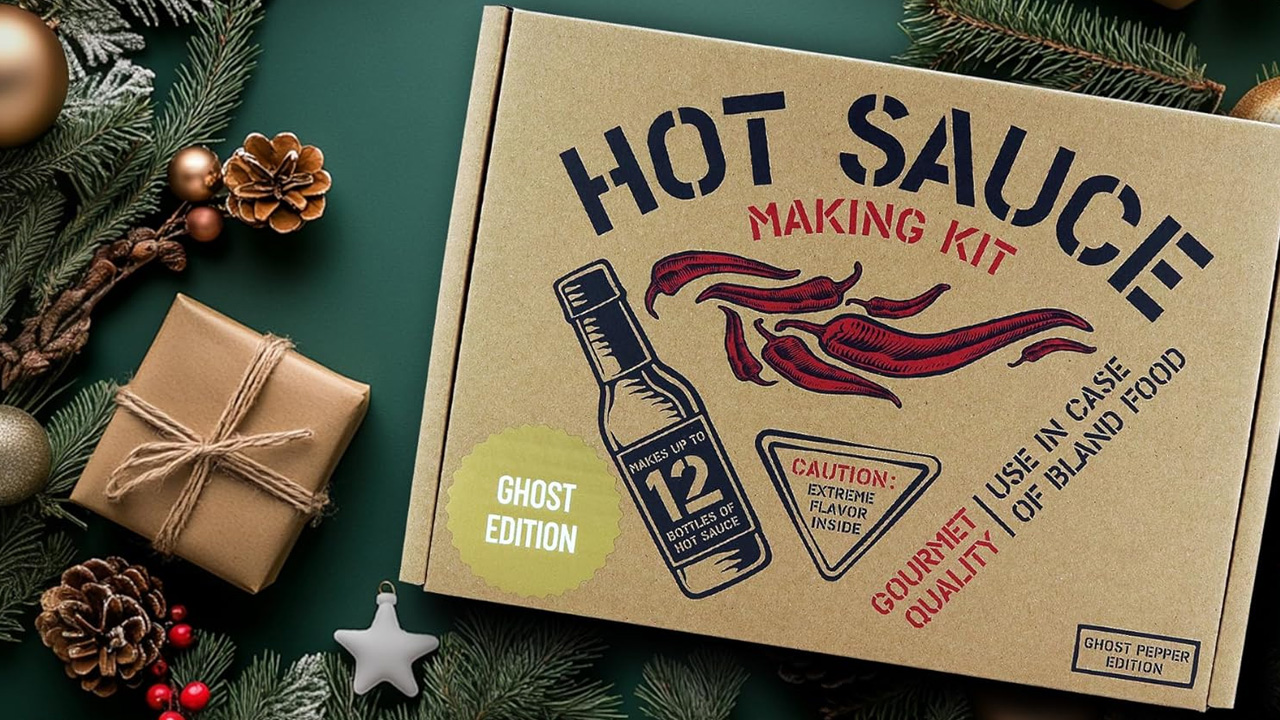 Father's Day gifts for chef dad - Deluxe Hot Sauce Making Kit