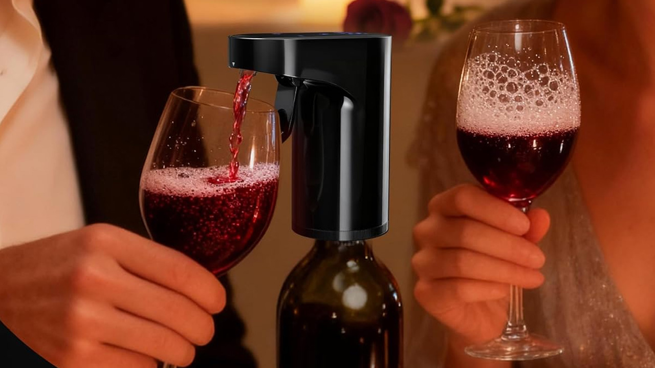 Father's Day gifts for chef dad - Electric Wine Decanter