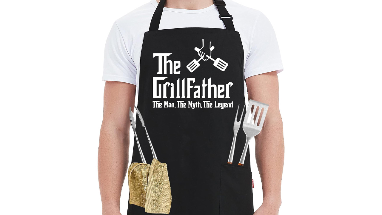 Father's Day gifts for chef dad - Kaidouma Funny Grill Apron
