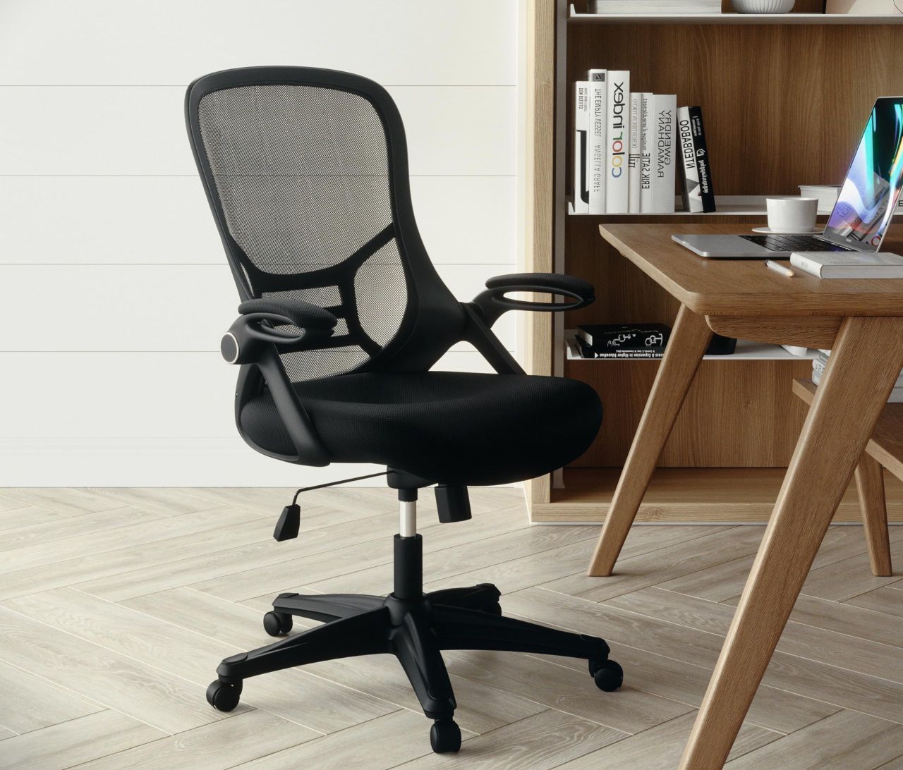 Flash Furniture Porter High Back Black Mesh Ergonomic Swivel Office Chair