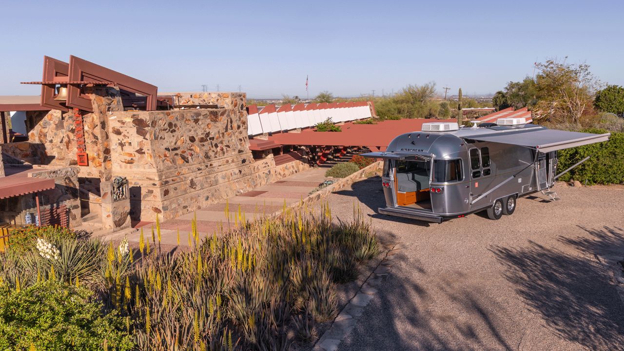 Frank Lloyd Wright x Airstream Limited Edition Travel Trailer