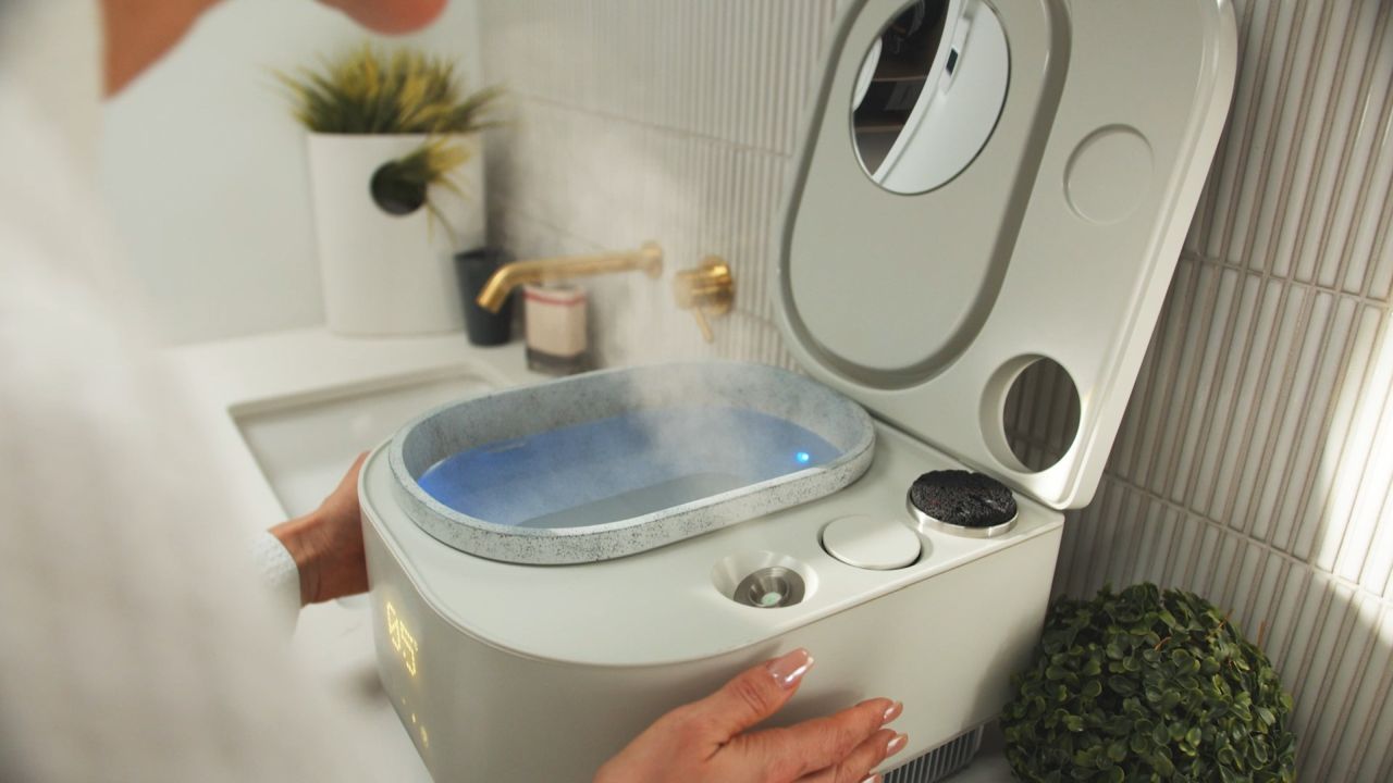Frosteam All-in-One Facial Spa with a Facial Steamer, Ice Bath, and Aromatherapy Diffuser in One