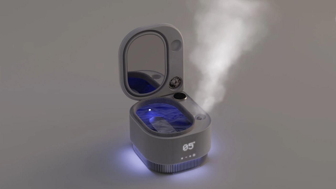 Frosteam All-in-One Facial Spa with a Facial Steamer, Ice Bath, and Aromatherapy Diffuser in One