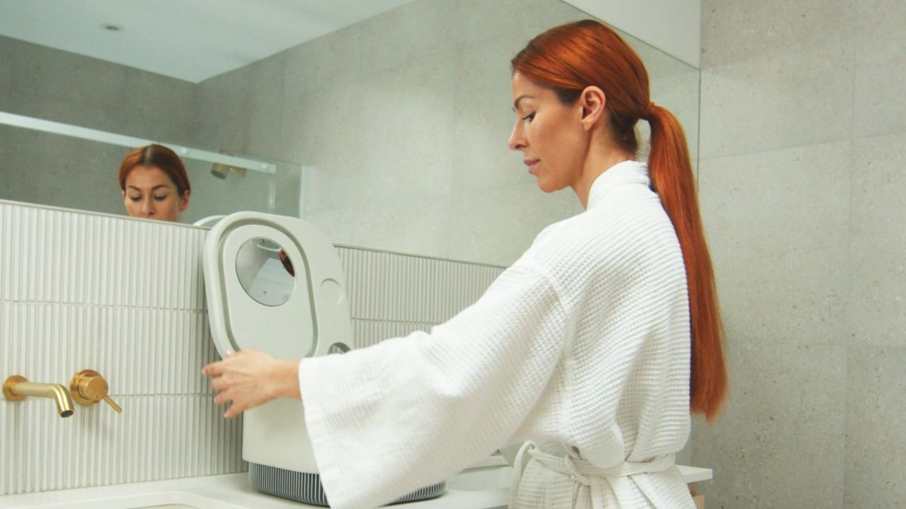 Frosteam All-in-One Facial Spa with a Facial Steamer, Ice Bath, and Aromatherapy Diffuser in One
