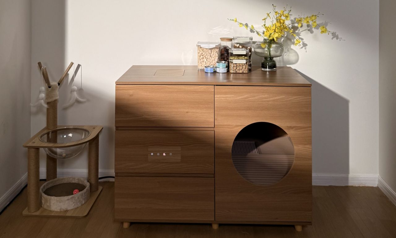 FuriHome Smart Cat Litter Cabinet