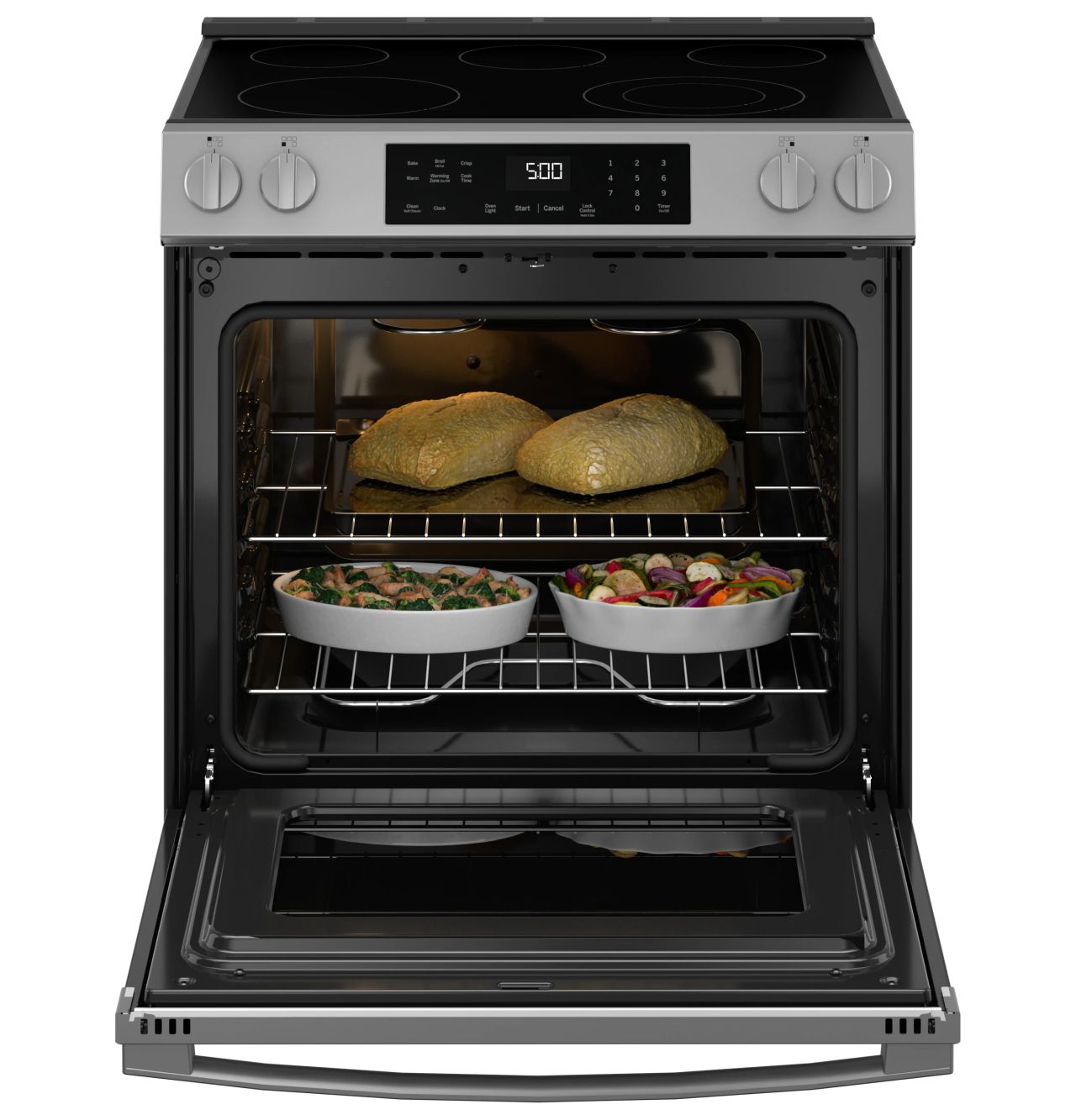 GE 30 in. Slide-In Electric Range