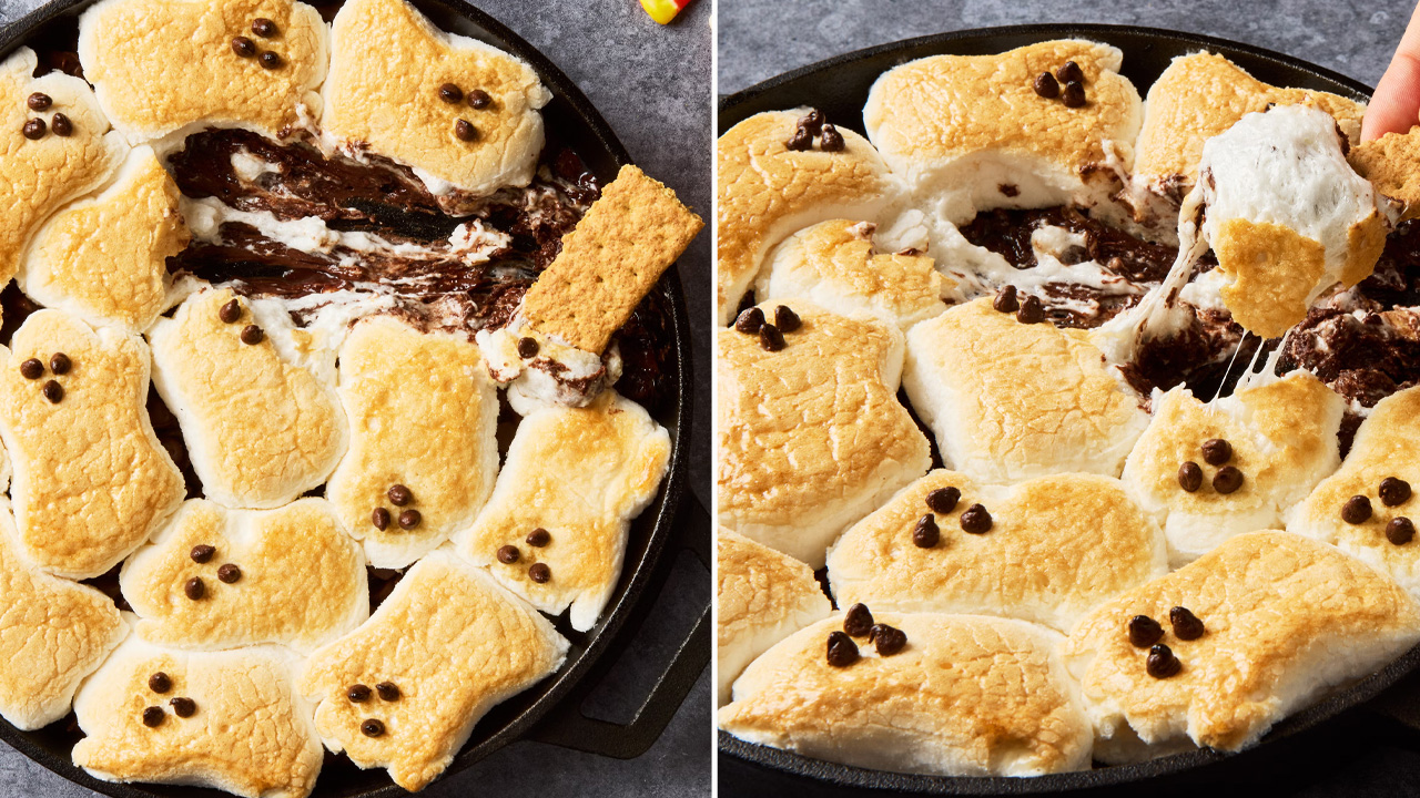 Ghost S'mores Dip