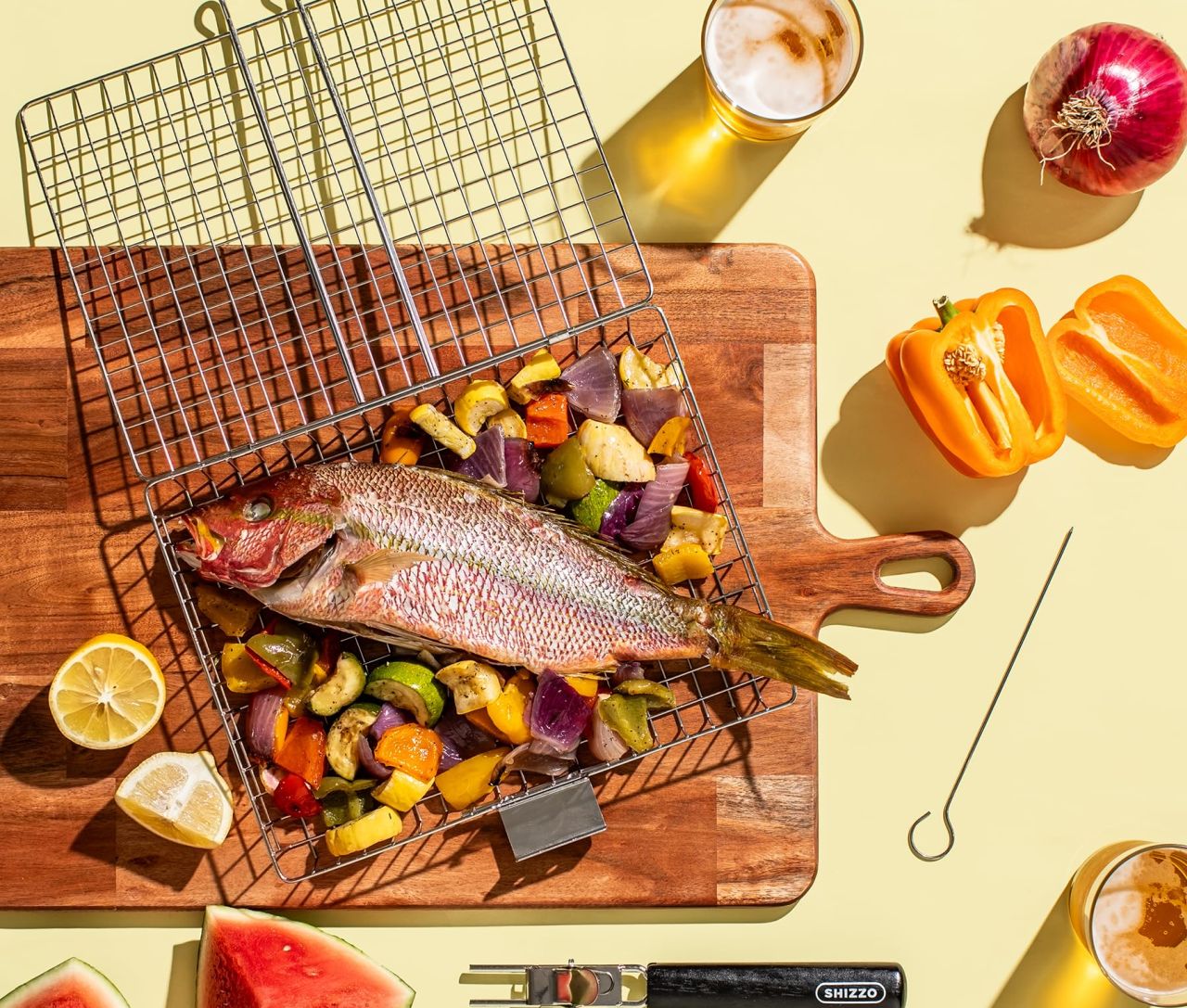 Grill Basket Set