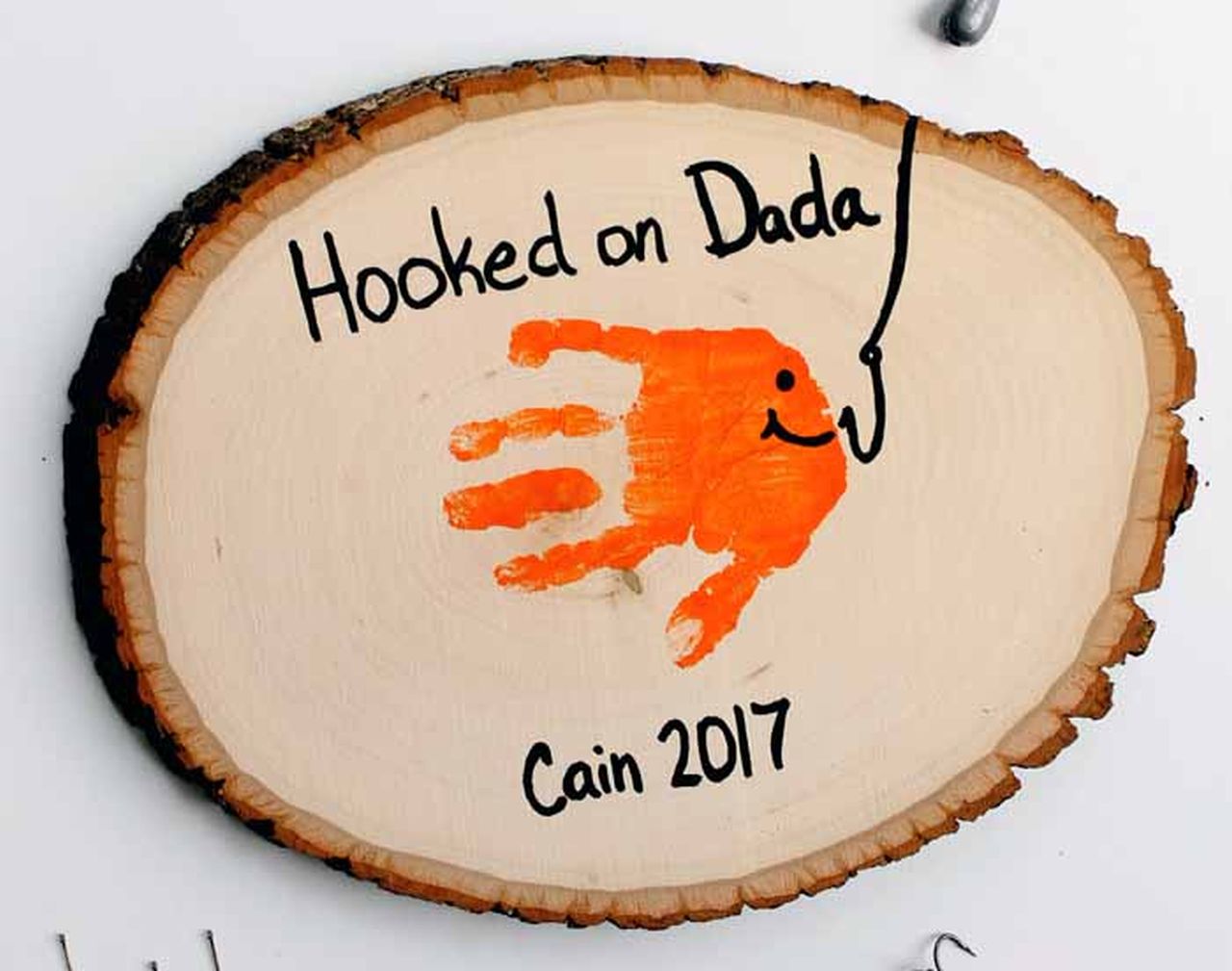 Handprint art for Father's Day