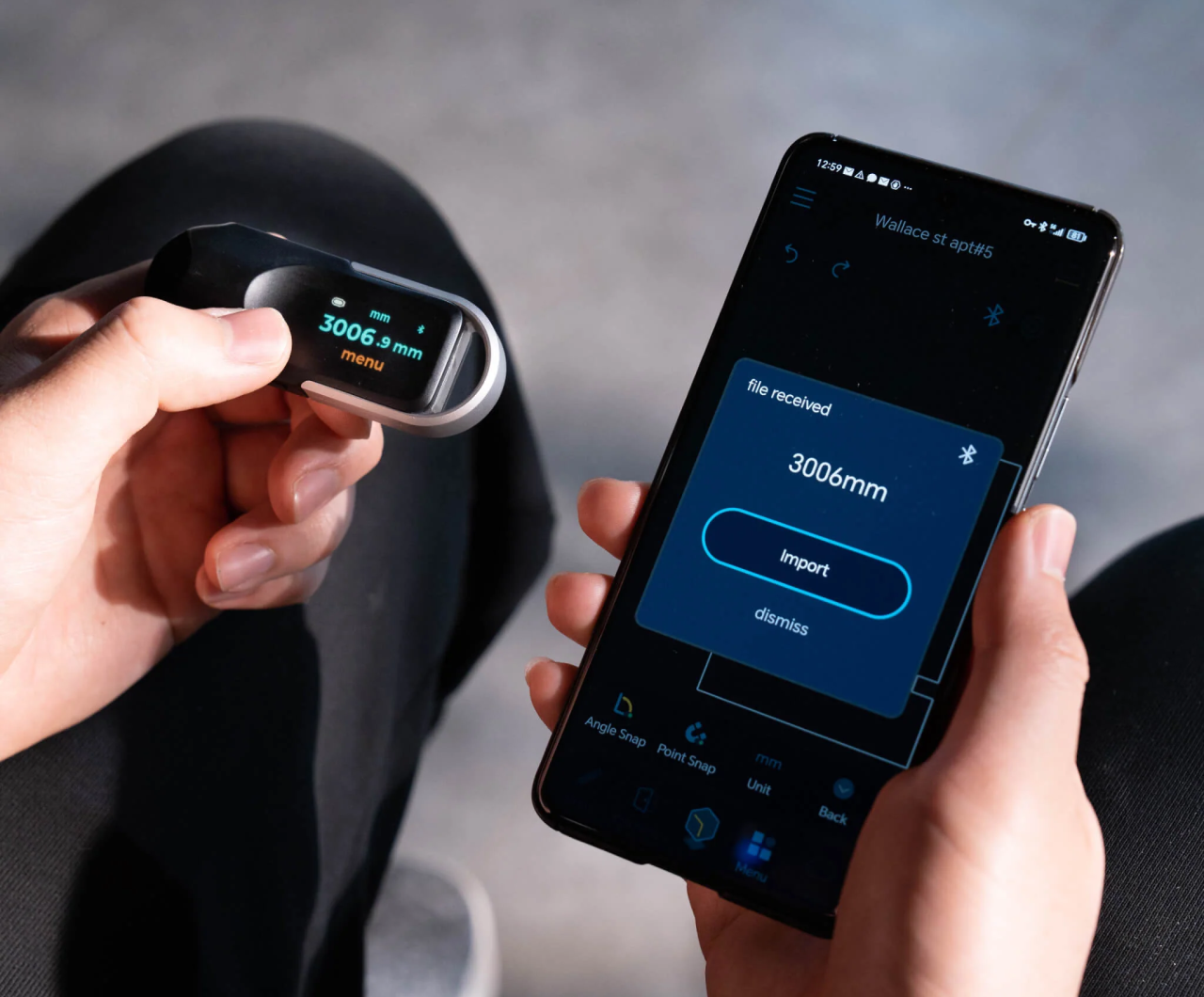 Hozo Design’s NeoRulerGO Digital Tape Measure