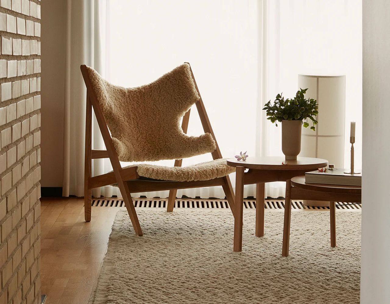 Ib Kofod-Larsen’s Knitting Chair by Audo Copenhagen