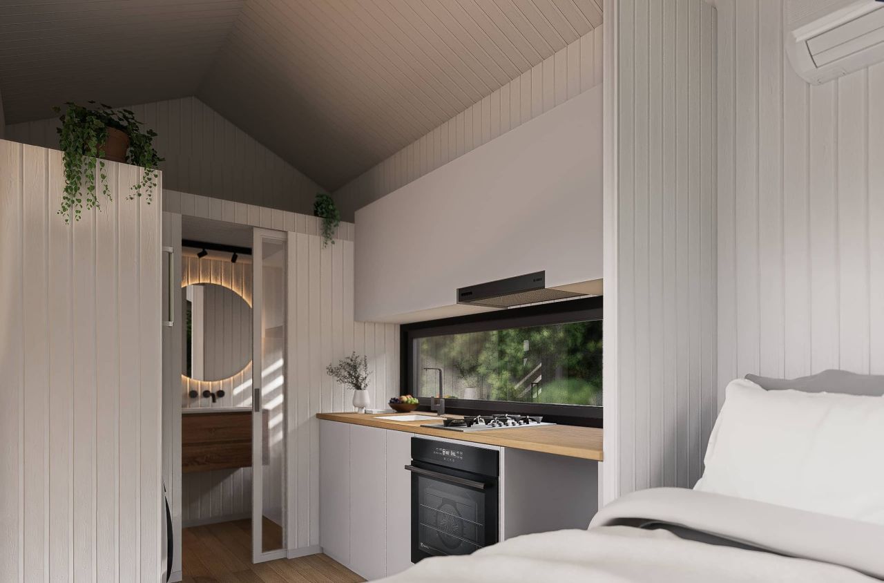 Interior of Gumnut 5.0 Tiny House- 1