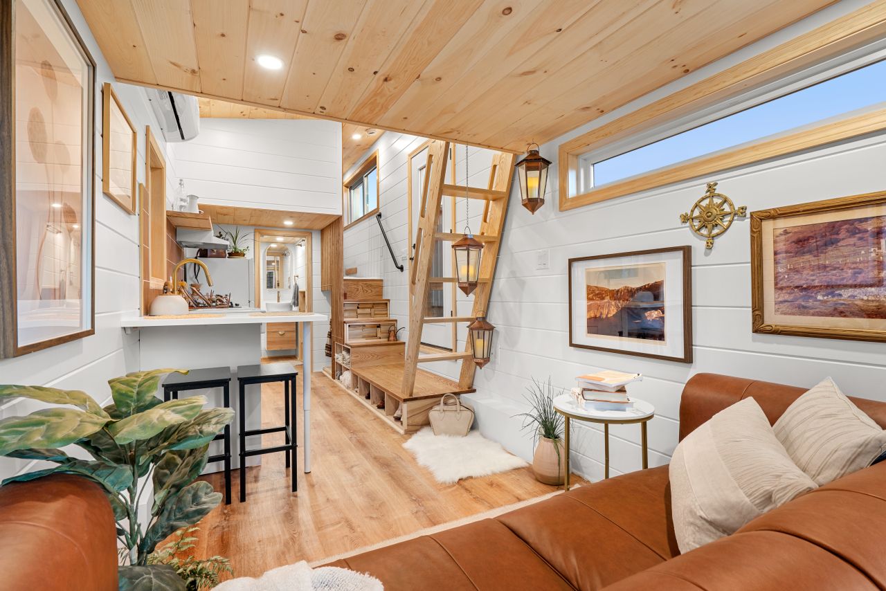 Interior of Honey Bee Tiny House- 1