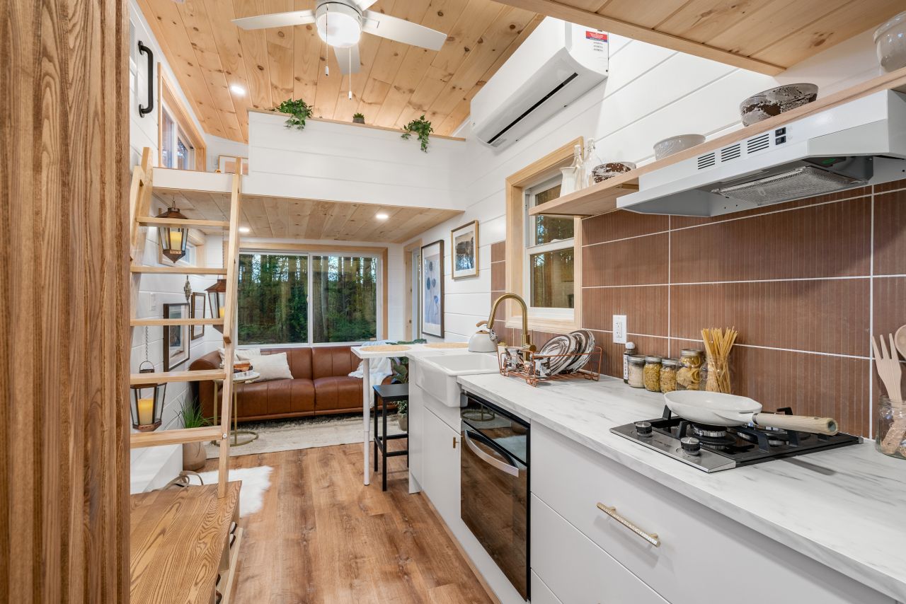 Interior of Honey Bee Tiny House - 2