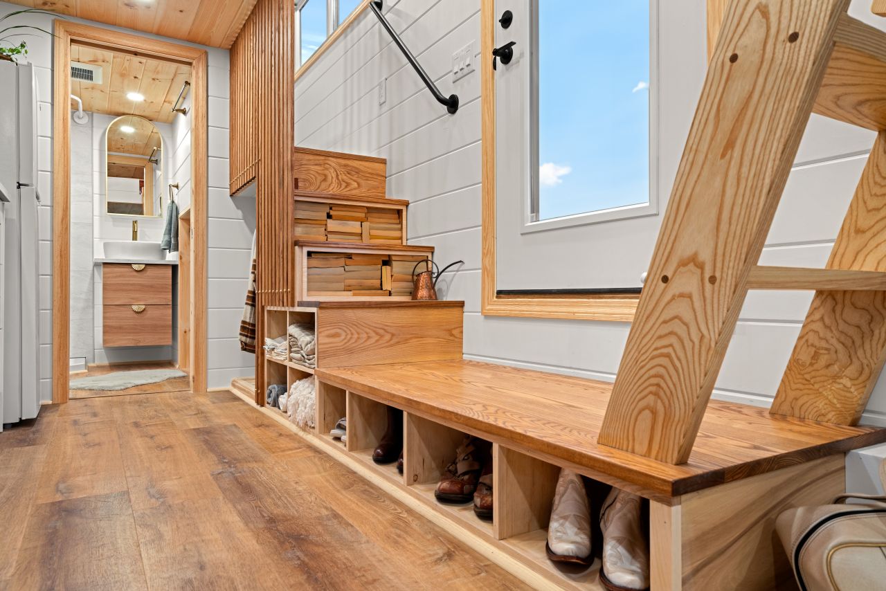 Interior of Honey Bee Tiny House - 4
