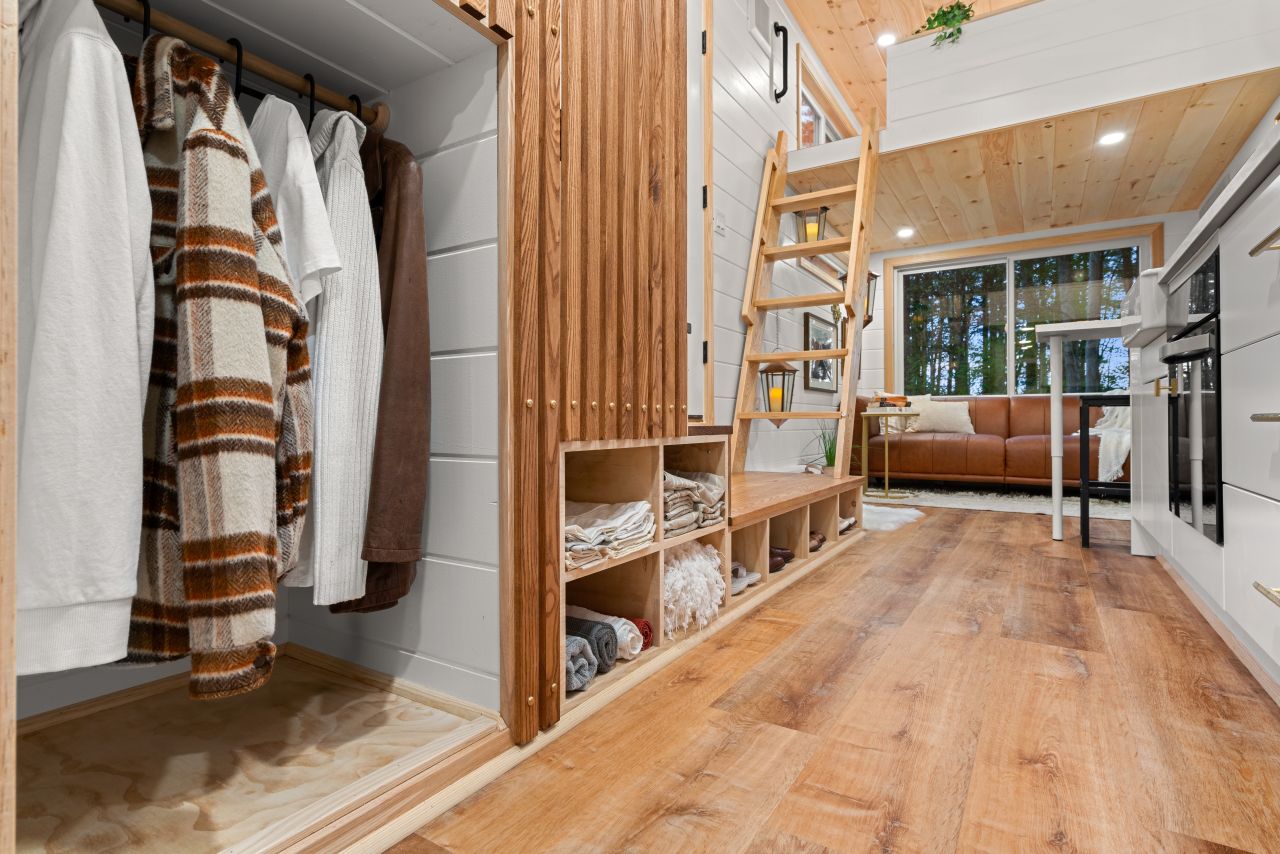 Interior of Honey Bee Tiny House - 5