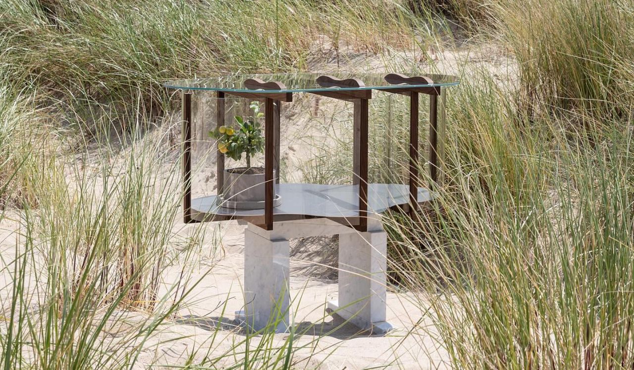 Jonas Lutz outdoor table at 3daysofdesign