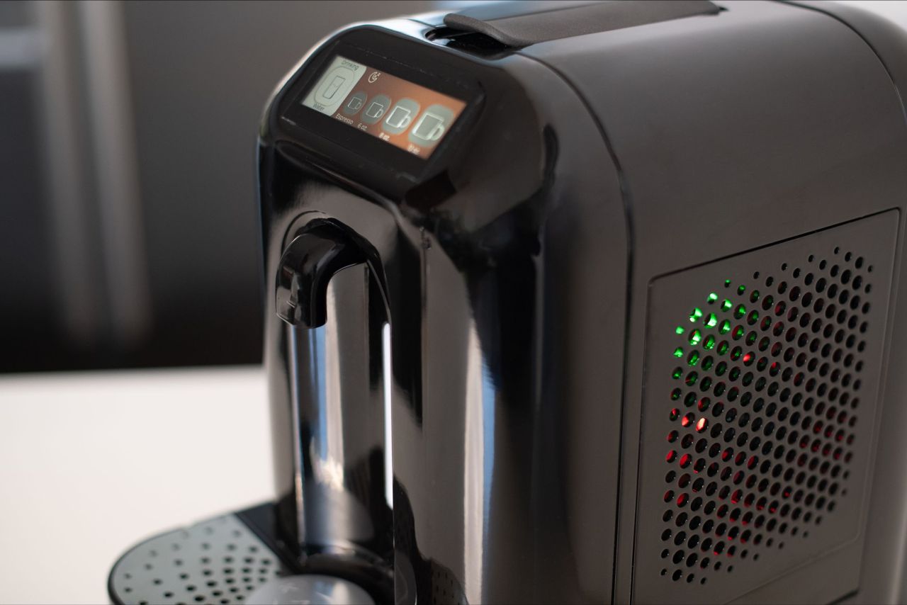 Kara Pod Atmospheric Water Generator With Built-In Coffee Machine