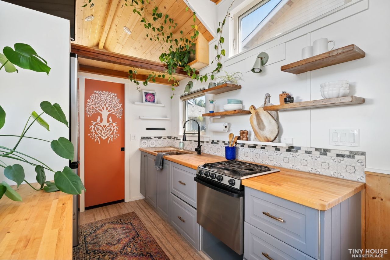 Kitchen of Caribou Tiny House- 1