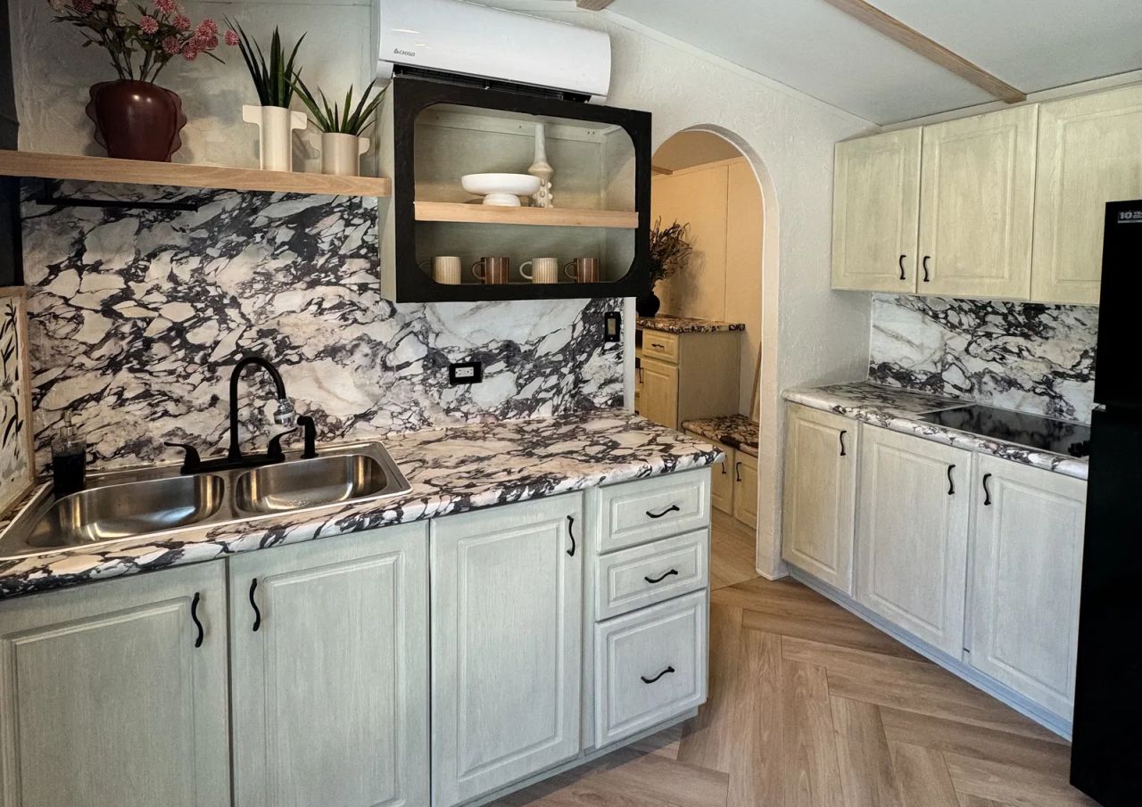 Kitchen of Casita Tiny House
