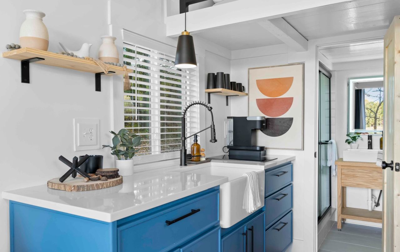 Kitchen of Dreamy Tiny House
