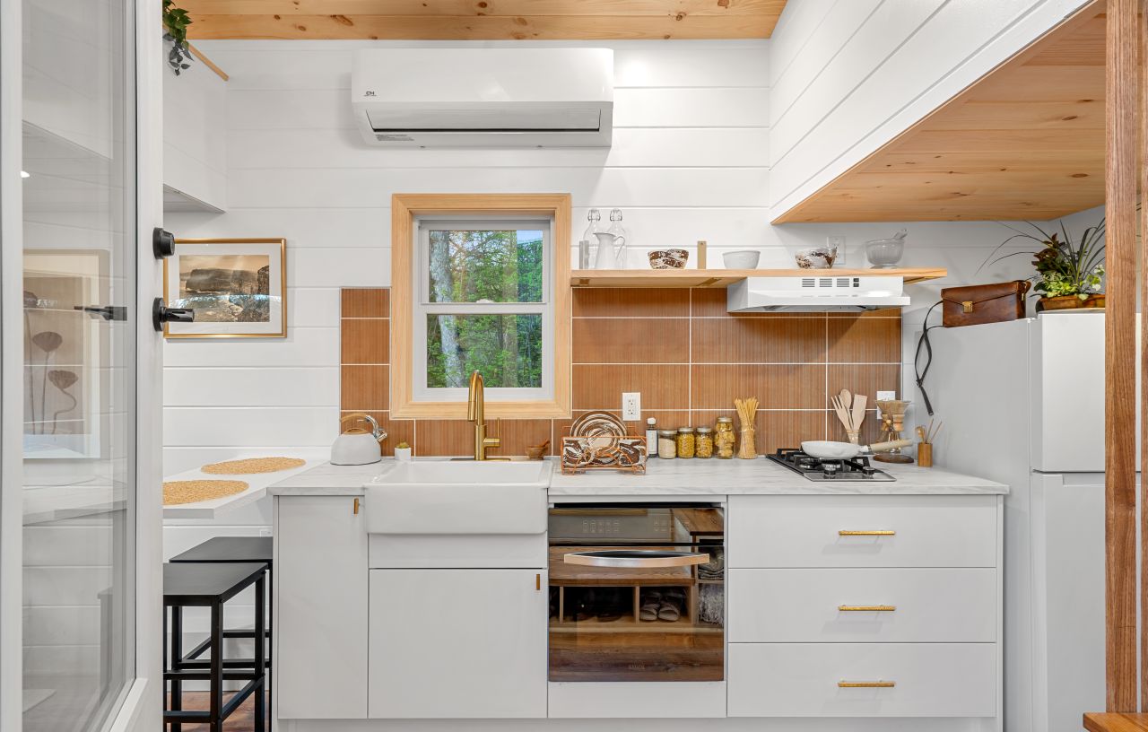 Kitchen of Honey Bee Tiny House - 3