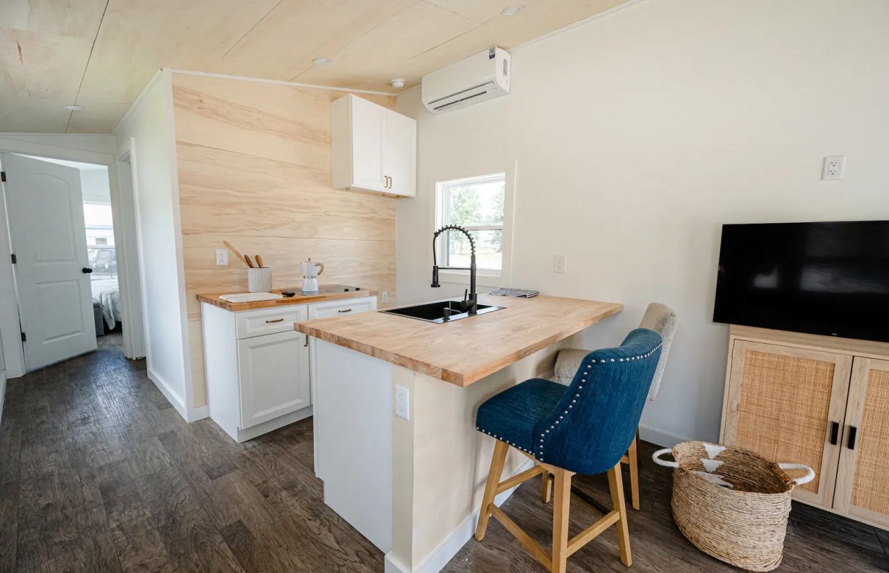 Kitchen of Rowan Tiny House - 1