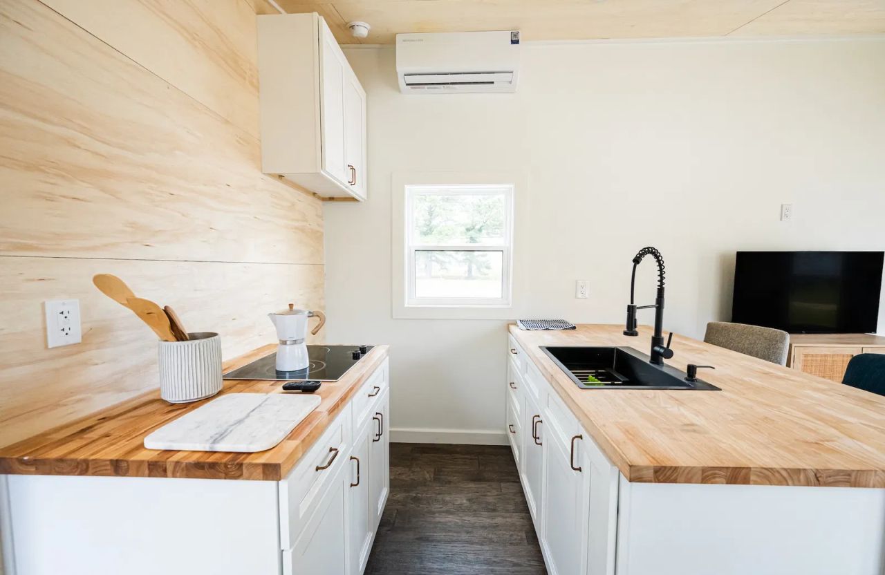Kitchen of Rowan Tiny House - 2