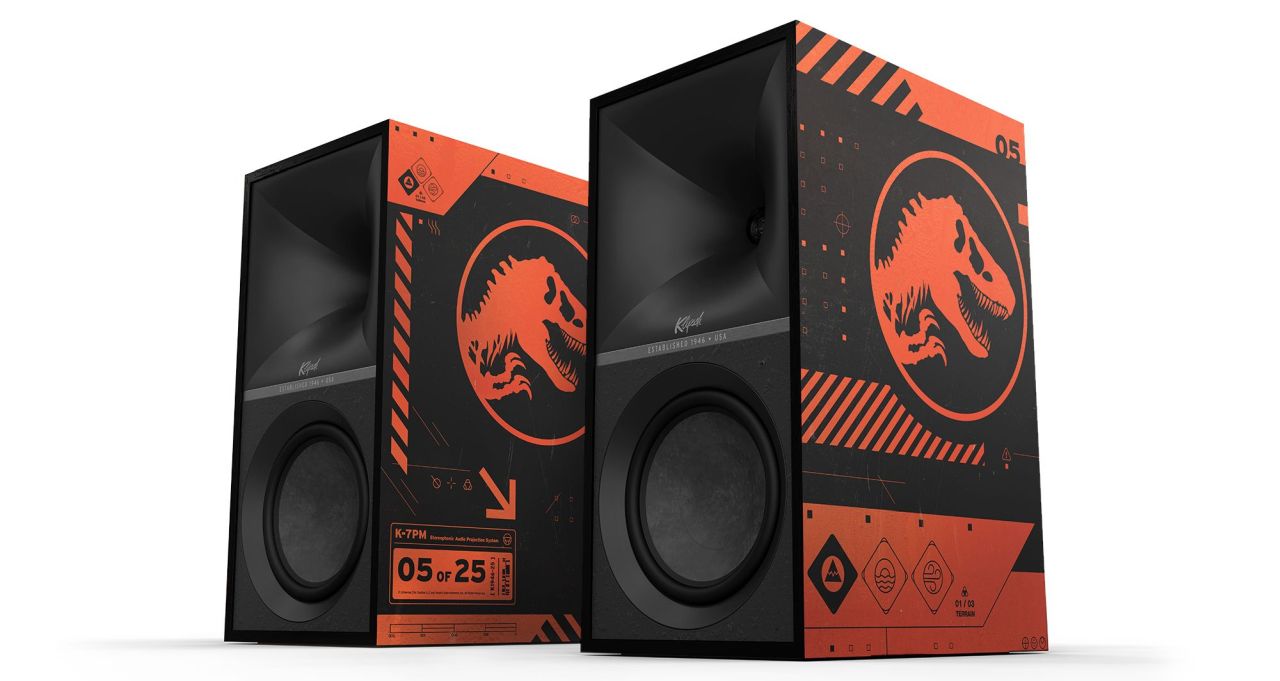 Klipsch Unveils Limited-Edition Jurassic World Speakers