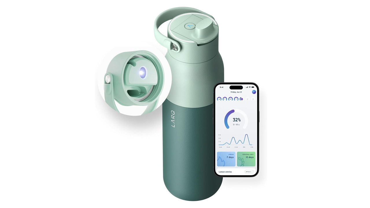 LARQ PureVis 2 Self-Cleaning Water Bottle