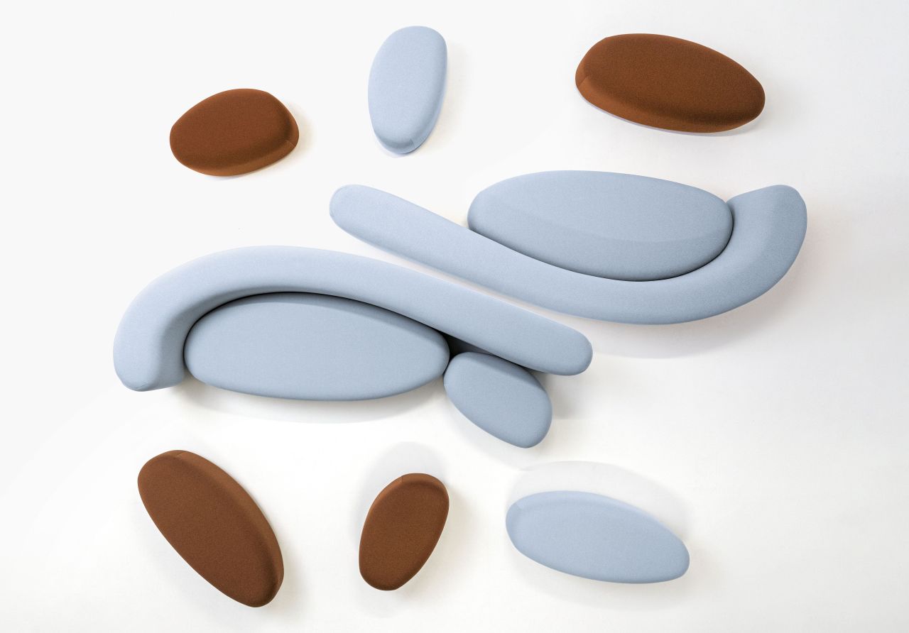 Lisse Sofa by Sabine Marcelis for laCividina